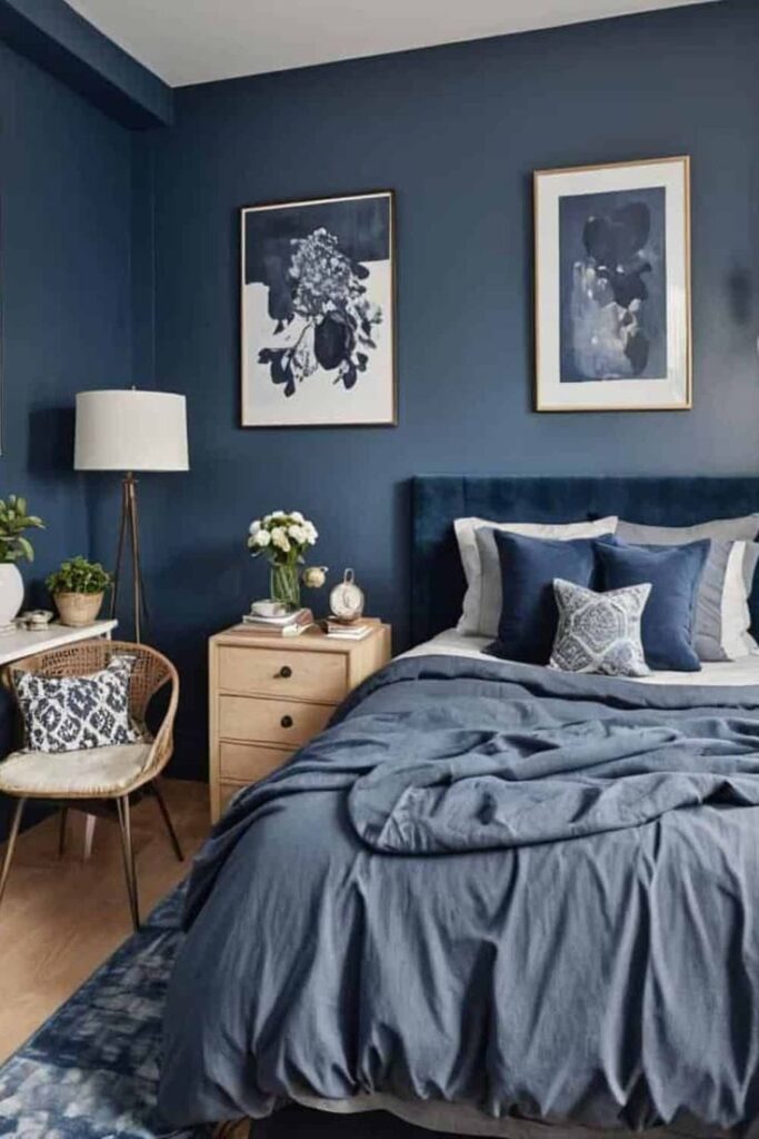 blue bedroom paint colors