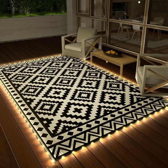 cool outdoor rugs 