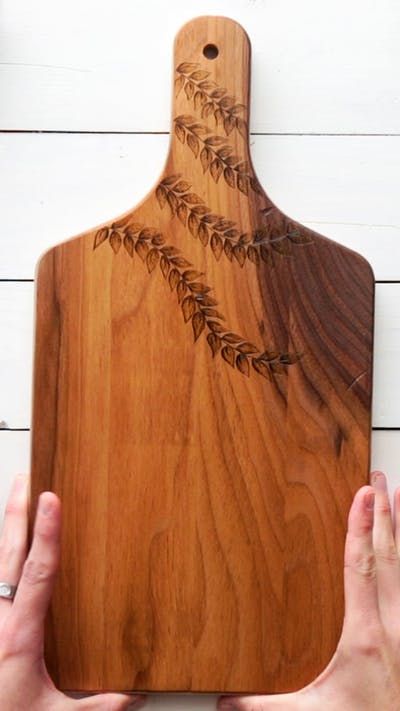 Cutting Board Into Works Of Art