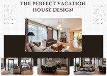 Vacation house exterior design with modern architecture