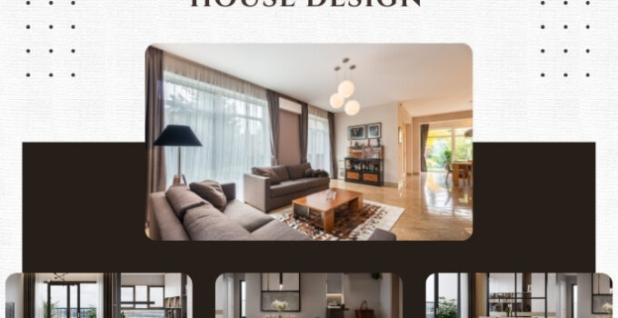 Vacation house exterior design with modern architecture